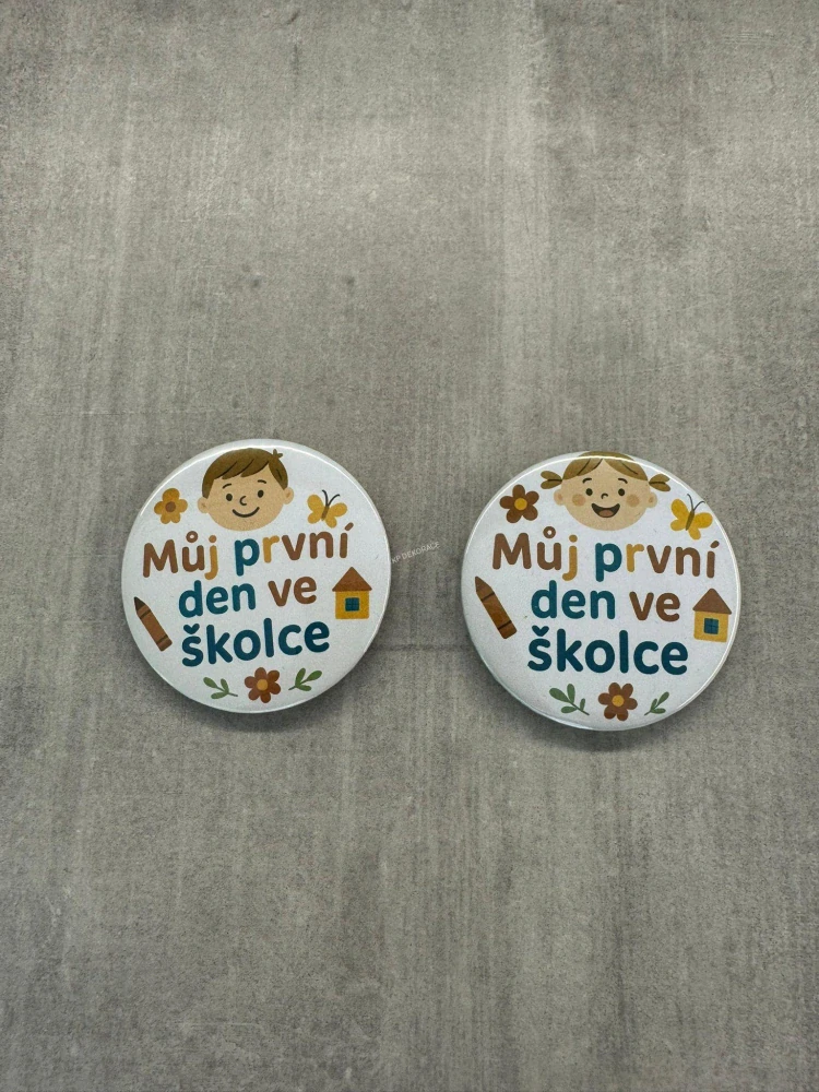 Placka - můj první den ve školce