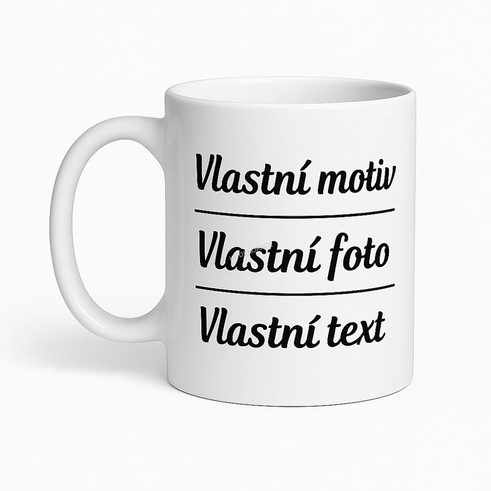 Keramický hrnek - vlastní text/motiv/foto