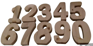 Číslo 25,5cm - typ Acan