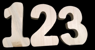 Set čísel 1,2,3 - typ Acan 25,5cm