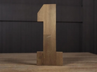 Čísla 0-9  - typ Lukáš 26,5cm