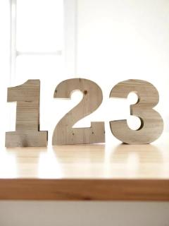 Čísla 1,2,3 - typ Horkos 20,5cm