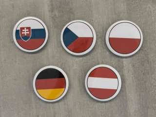 Placka - vlajky