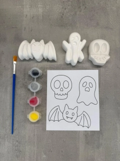 Halloween příšerky k malování
