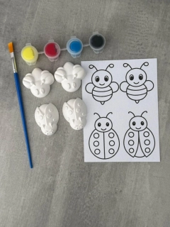 Včelky a berušky k malování