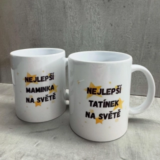 Keramický hrnek - Nejlepší maminka/tatínek na světě
